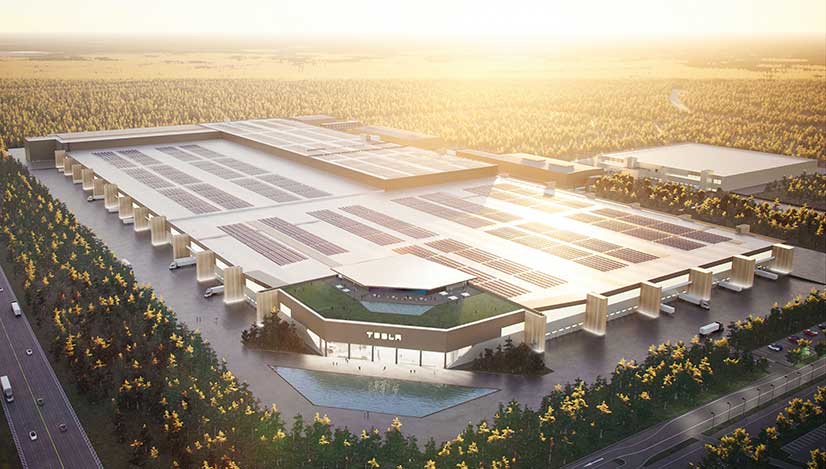 Tesla Gigafactory Berlin Üretim tesisinde yüksek maaşlar