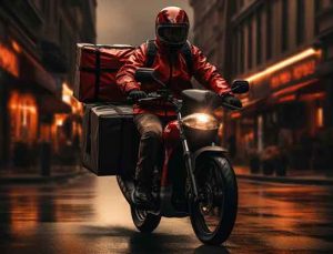 Moto Kurye Hizmeti, Şehir İçi Trafikte Hız Kesmiyor!
