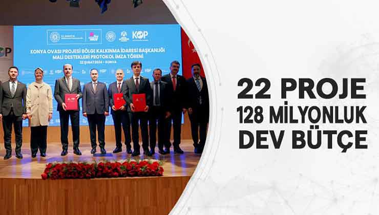 Sanayi ve Teknoloji Bakanı Mehmet Fatih Kacır: Konya’da 22 Proje Başlıyor