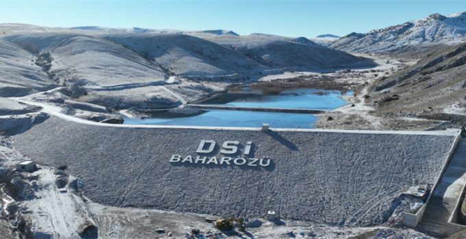 Ulaş Baharözü Barajı’nda Su Tutuldu: Sivas Tarımına Can Suyu